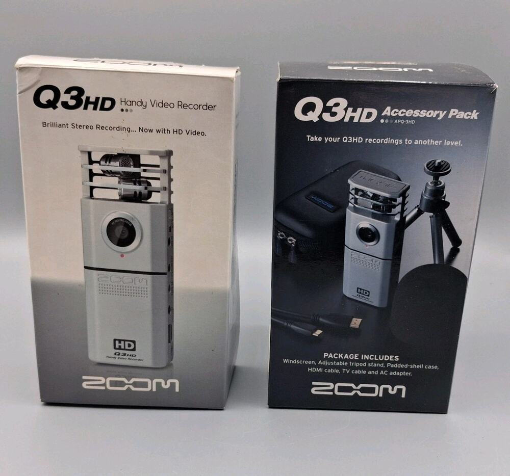 Zoom Q3HD Handy Video Recorder & Accessory Kit - Musicians Quality